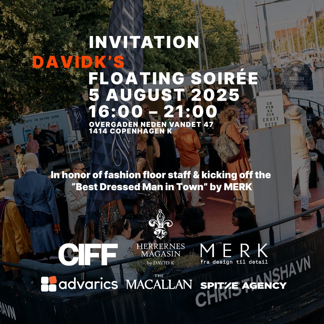 INVITATION DAVIDK'S FLOATING SOIRÈE
