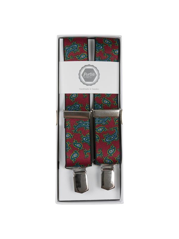 Rødlig m. Paisley - 35mm Clips