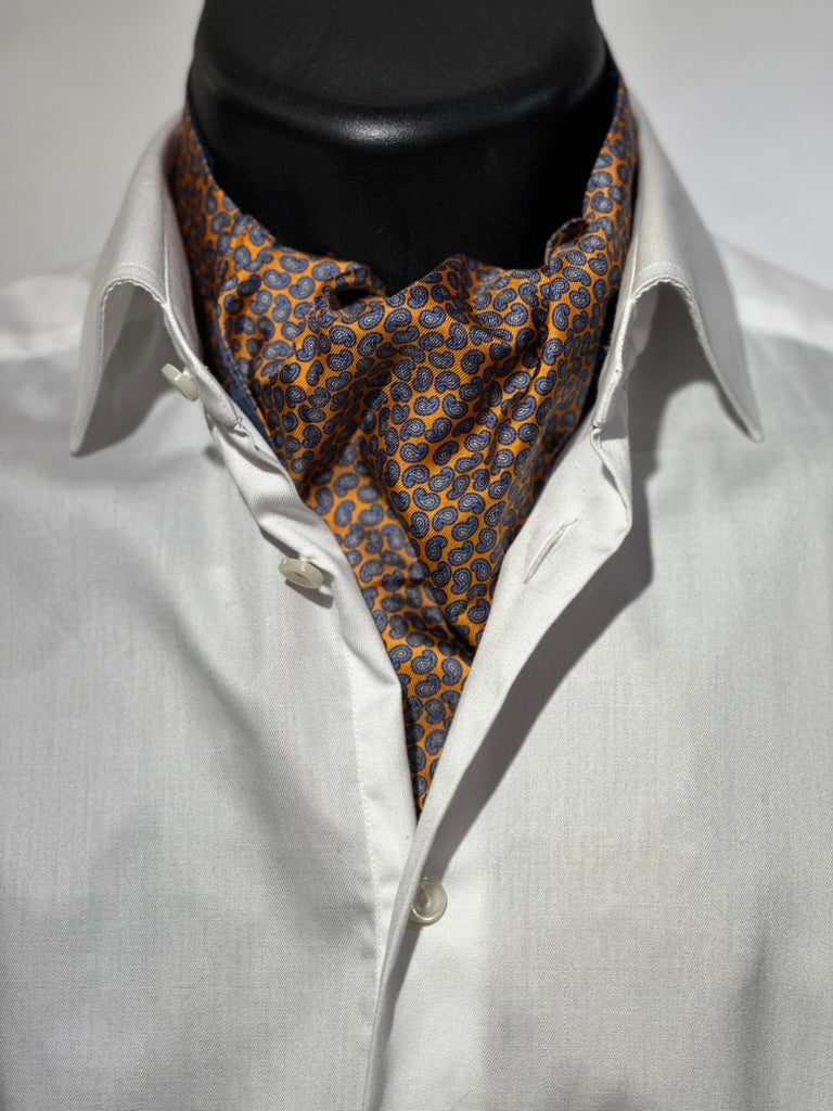 Ascot Orange med minipaisley