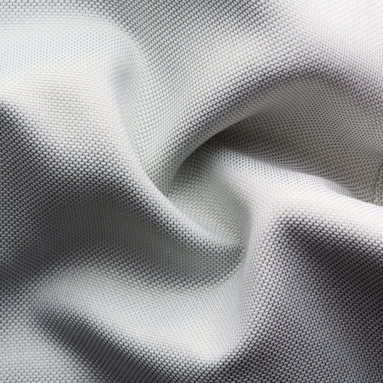 Lysegrøn Eton herreskjorte med blomster kontrast i krave og manchetter