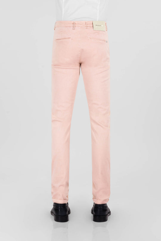 Chinos LUIS Regular fit i farven: ROSE