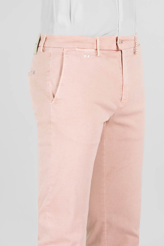 Chinos LUIS Regular fit i farven: ROSE