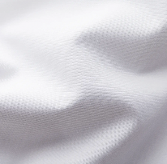 Hvid Smokingskjorte med Plisséring - Super Slim Fit