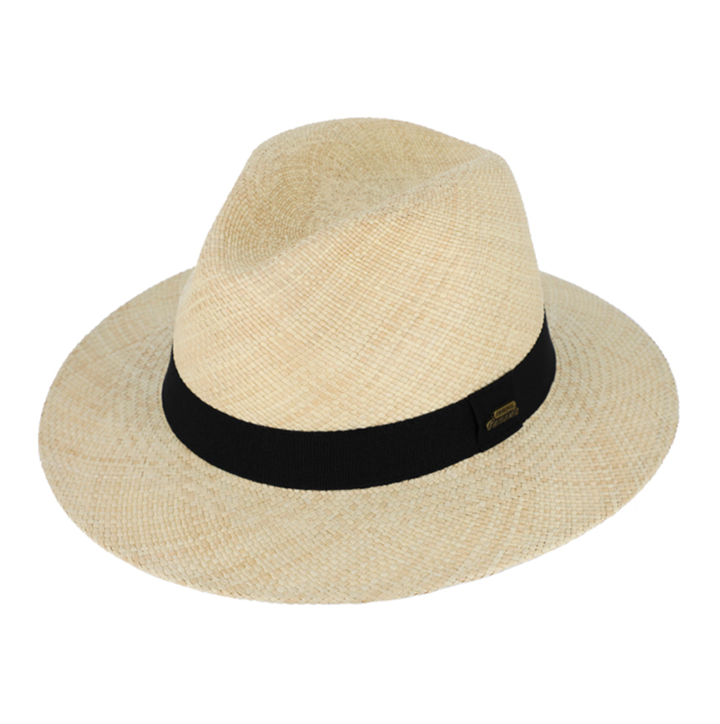 Hat - Panama Fedora - Hvid