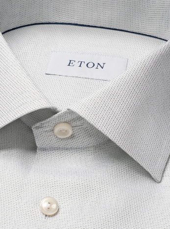 Lysegrøn Semi Solid Signature Twill Skjorte