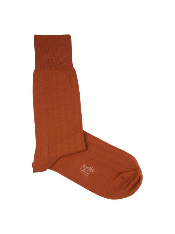Rustfarvede strømper 41-45