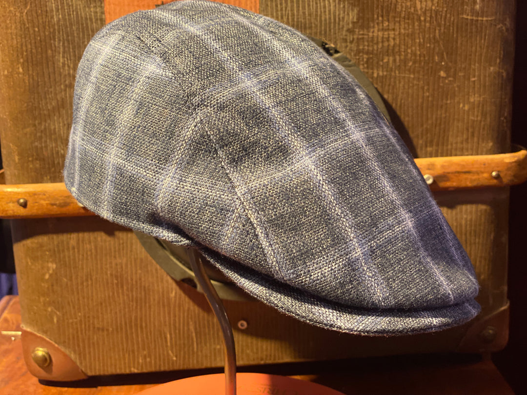 Hat - Sixpence / Flatcap - Grå & Blå Tern