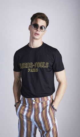 Lords&Fools T-SHIRT - Sort/Logo