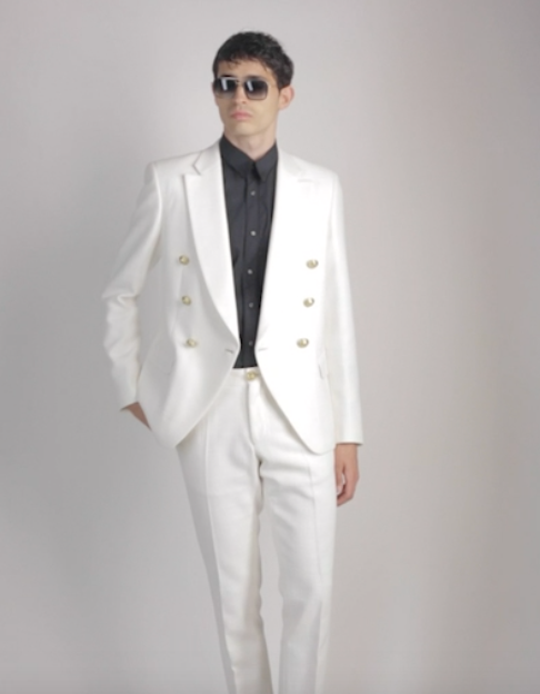 Lords&Fools GATSBY DB. - Blazer/Hvid