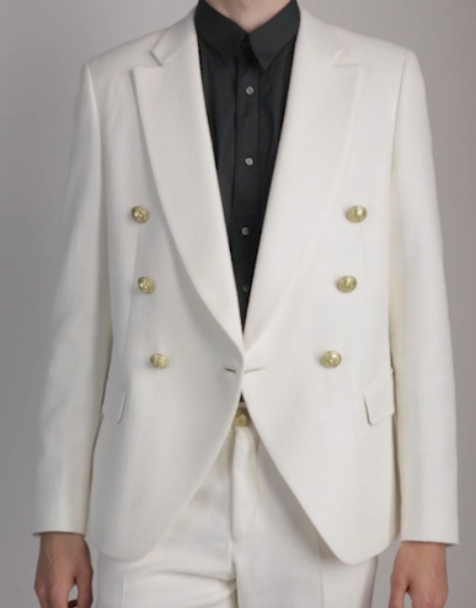 Lords&Fools GATSBY DB. - Blazer/Hvid