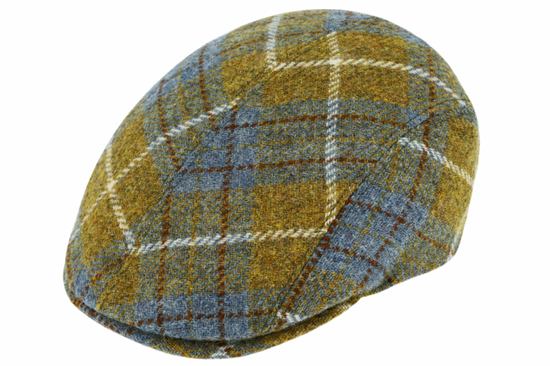 Hat - Sixpence / Flatcap Harris Tweed - Mønstret