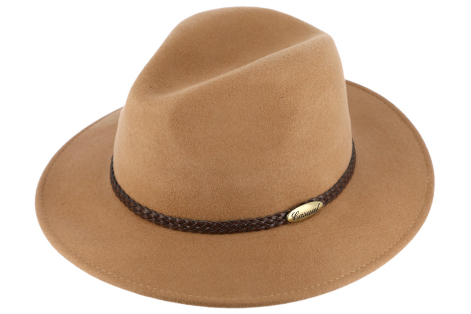 Hat Fedora Beige