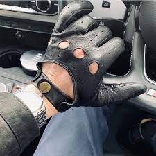 Dents Kørerhandsker - Sort