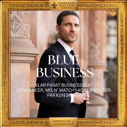 Blue Business - Konservative jakkesæt til erhvervslivets helte