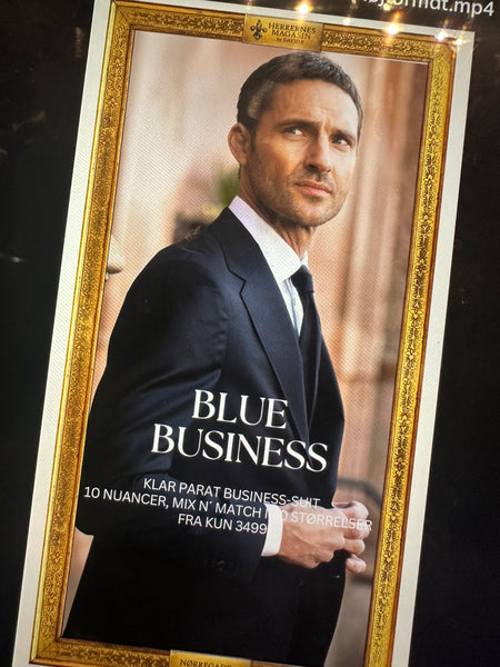 Blue Business - Konservative jakkesæt til erhvervslivets helte