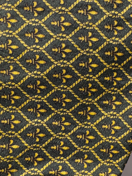 Mørkegrøn med Gylden Fleur de Lis