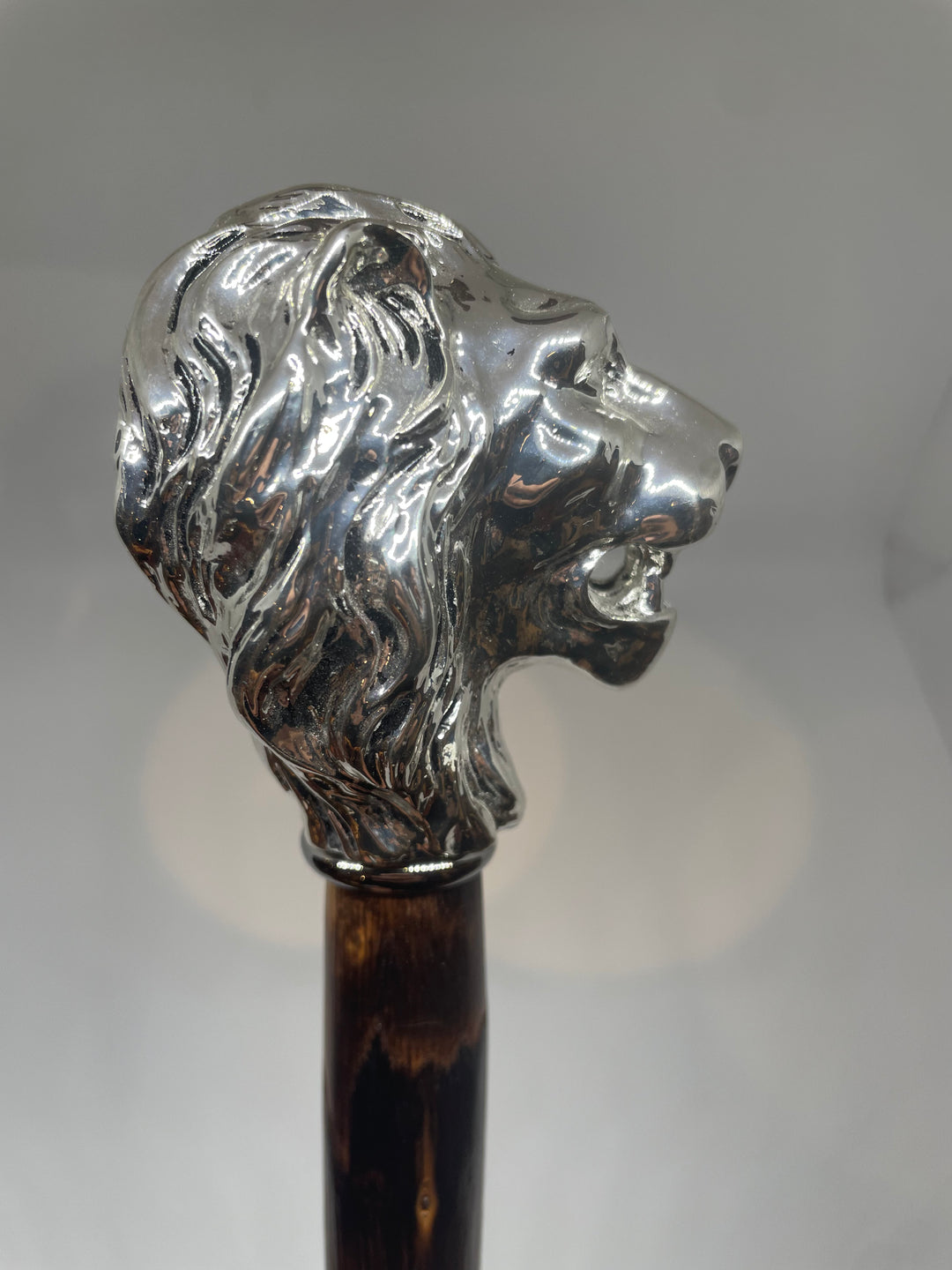 SKOHORN LANG - SØLV/CASTAGNO LION