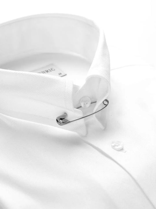Skjortenål til skjorte med Pin-Collar - SIKKERHEDSNÅL SØLV