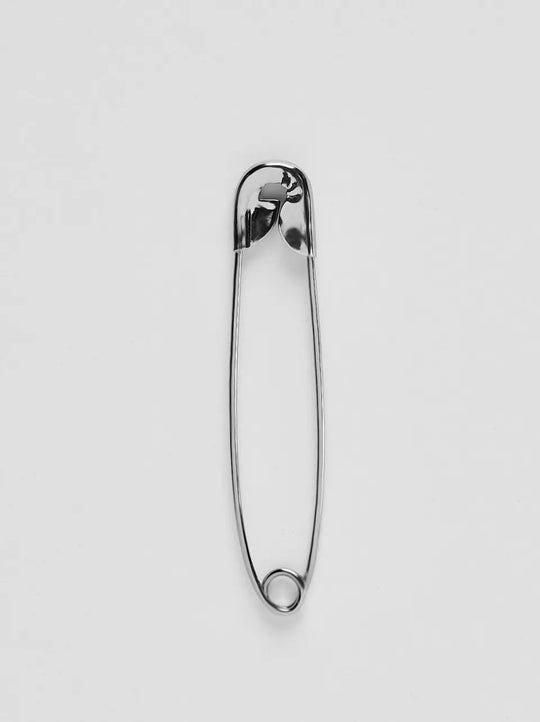 Skjortenål til skjorte med Pin-Collar - SIKKERHEDSNÅL SØLV