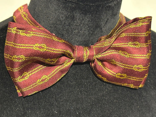 Bordeaux med gyldent knob