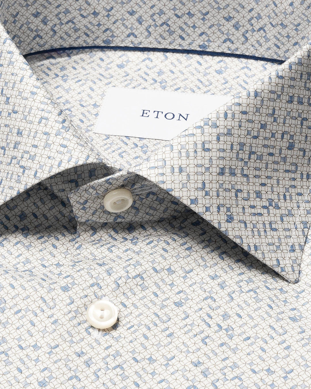 Eton herreskjorte geometric signature twill
