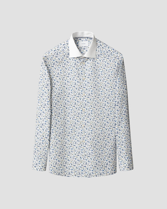 Seasonal Micro Micro Print fra eton - slim fit/contemp