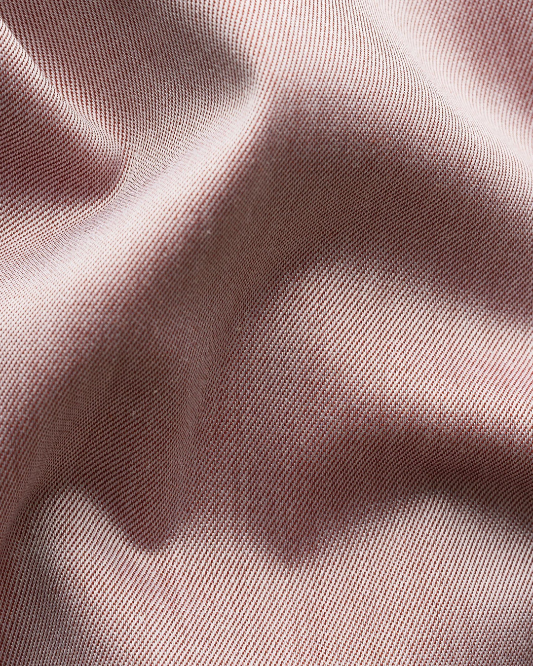 Solid Signature Twill eton herreskjorte i svag lyserød