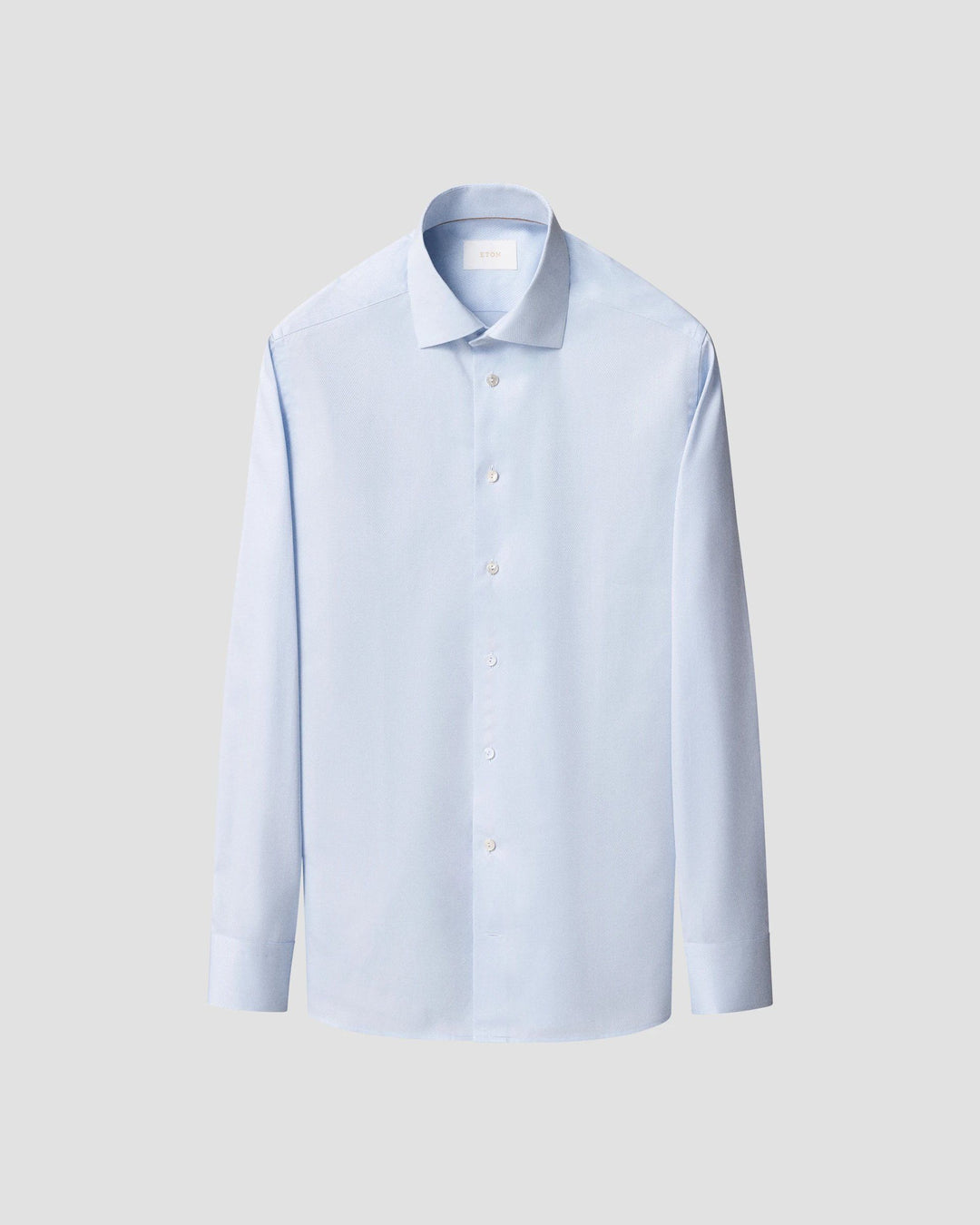 Eton Light Blue Supima 120 Shirt with Cutaway Collar
