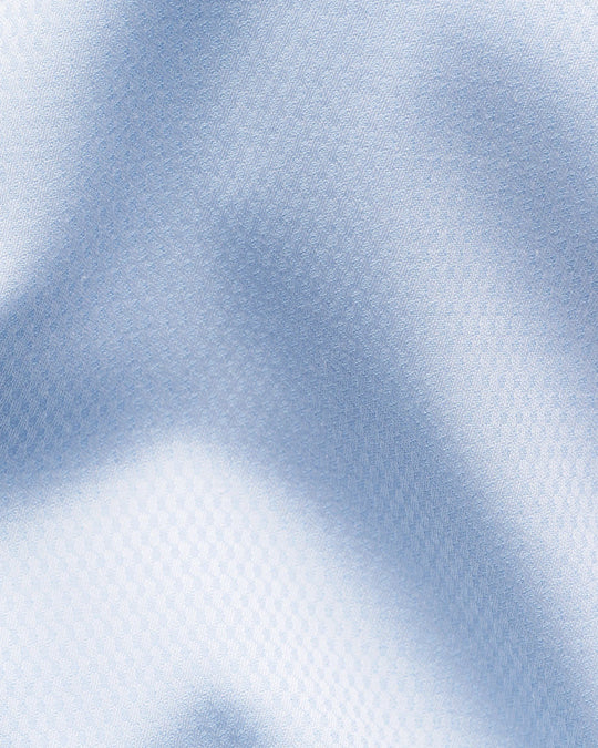 Eton Light Blue Supima 120 Shirt with Cutaway Collar