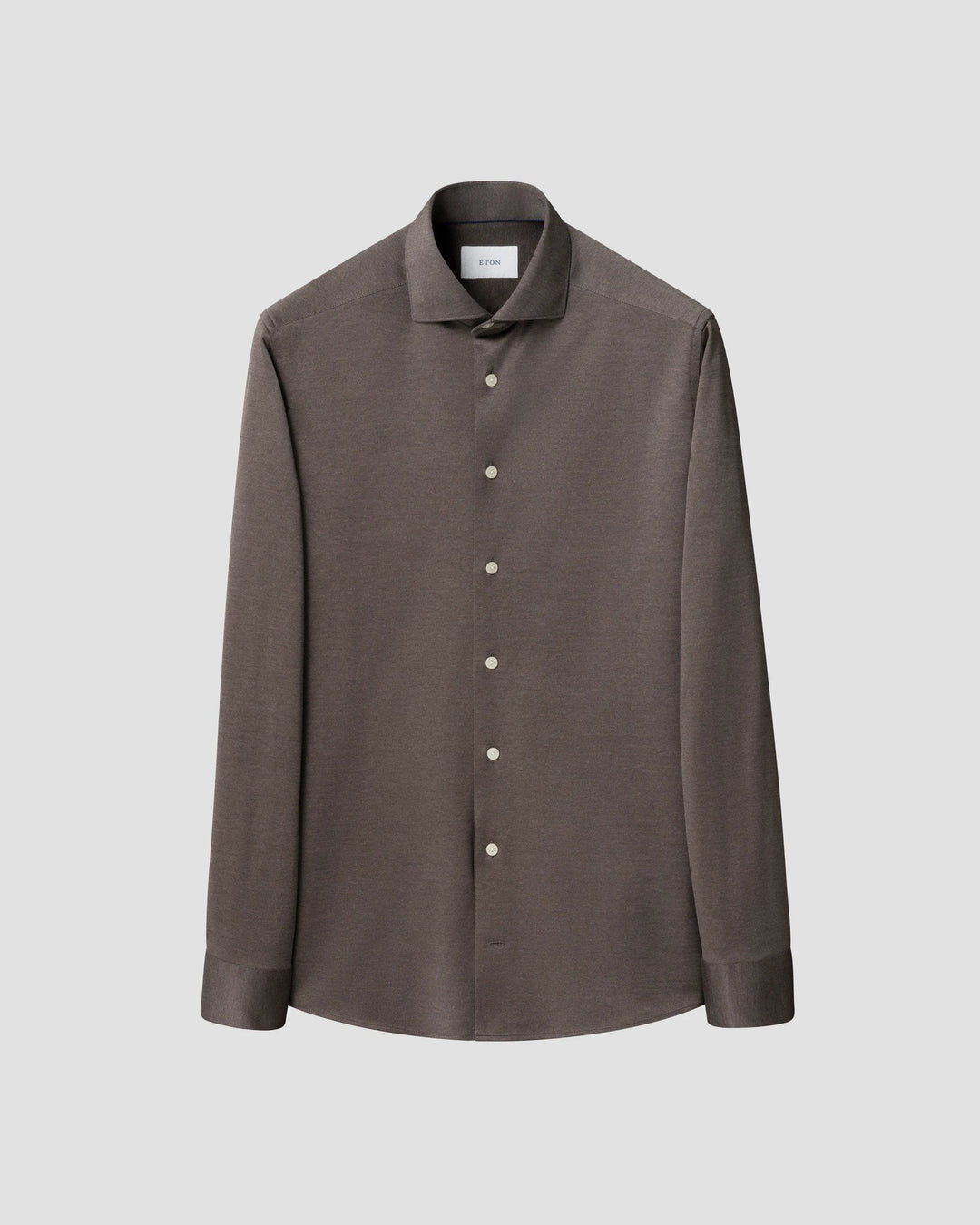 Filo di Scozia Knit Shirt Brun - 10001498739