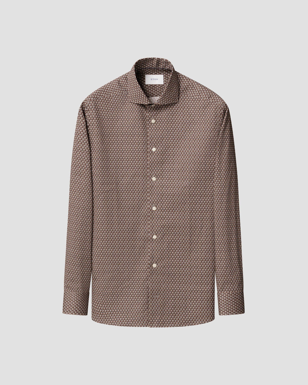 Geometric Signature Twill Shirt - 10001547658