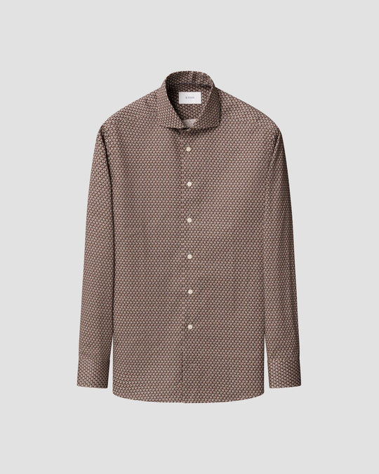 Geometric Signature Twill Shirt - 10001547658
