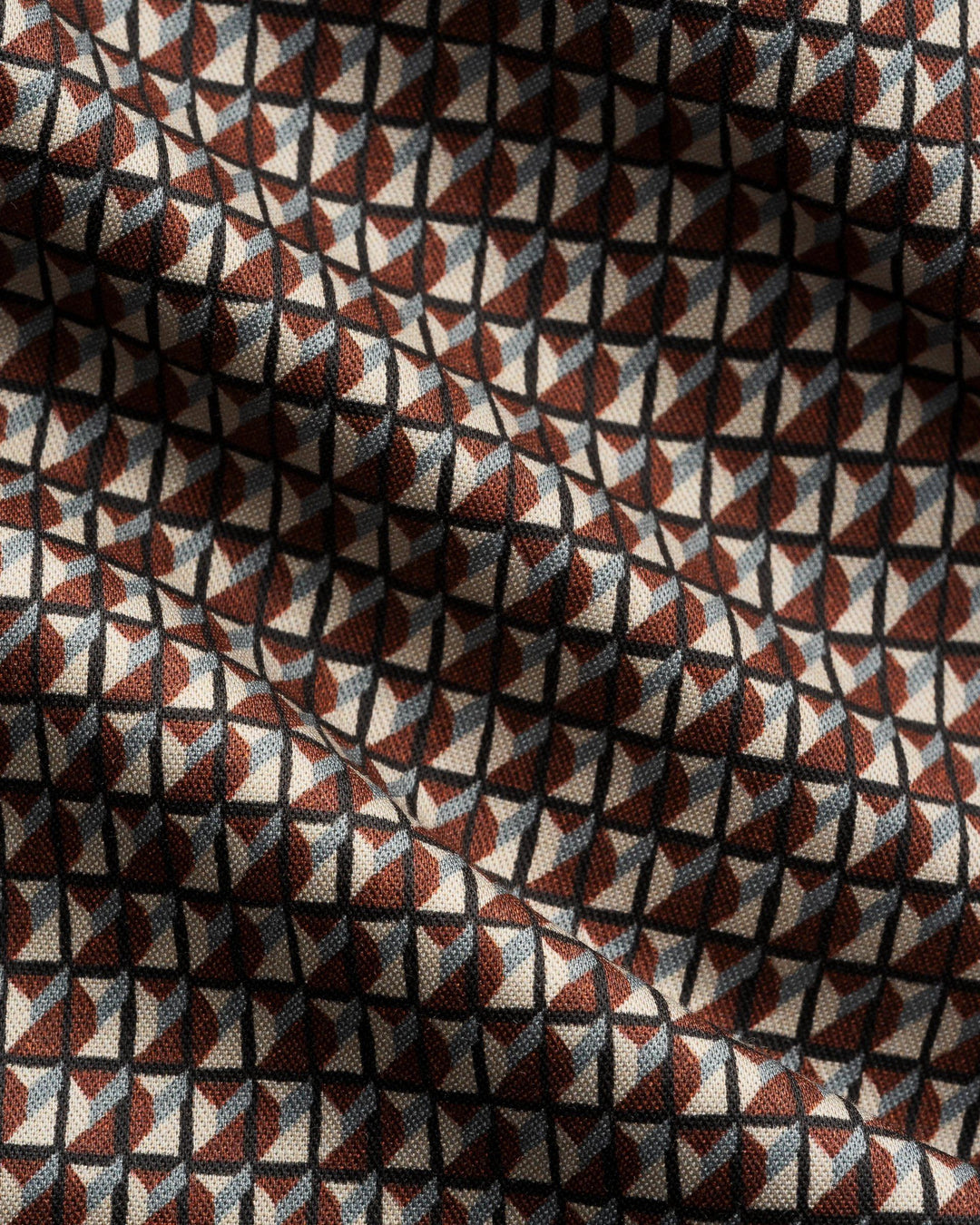 Geometric Signature Twill Shirt - 10001547658