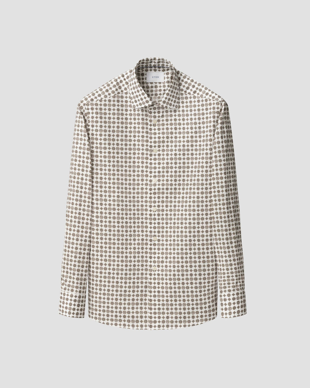 Geometric Signature Twill Shirt - 10001548035