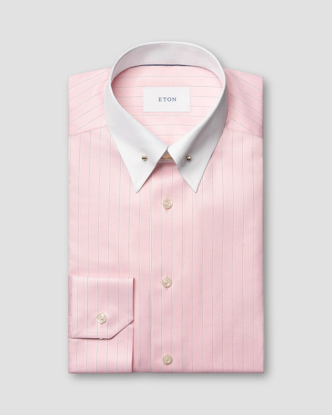 Striped Signature Twill Shirt - 10001581150