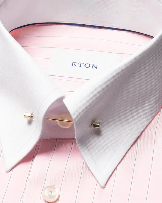 Striped Signature Twill Shirt - 10001581150