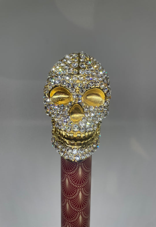 skohorn lang - Golden cry skull
