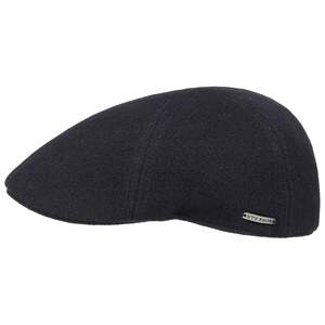 Flatcap i Navy sildeben fra Stetson