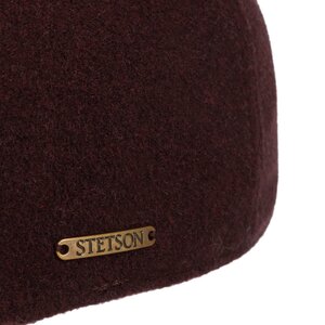 Flatcap i Brun sildeben fra Stetson