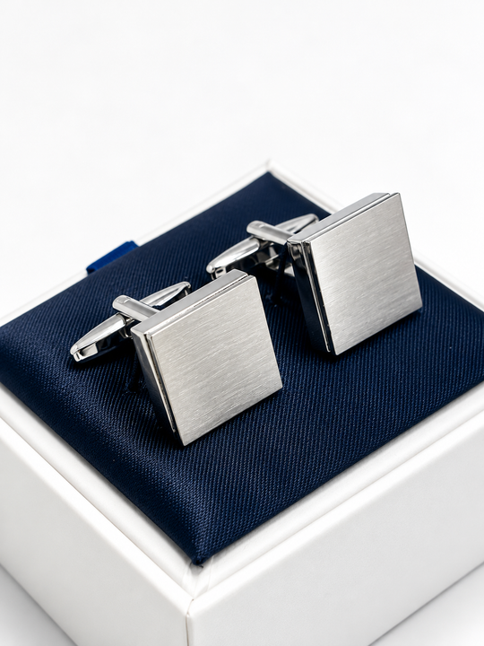 Cufflinks "ROUND ROSE GOLD" in rose gold