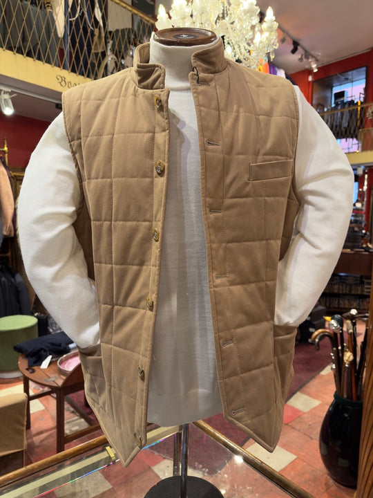 Vest MAXIM outdoor kviltet Beige