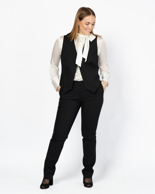 Damebukser SIMONE Sort Classic Fit - CavaliereFEMME