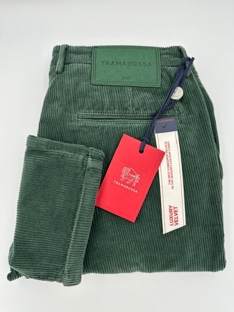 Grønne herrechinos i regular fit - ALBERTO