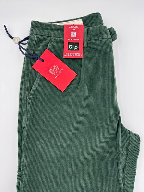Grønne herrechinos i regular fit - ALBERTO