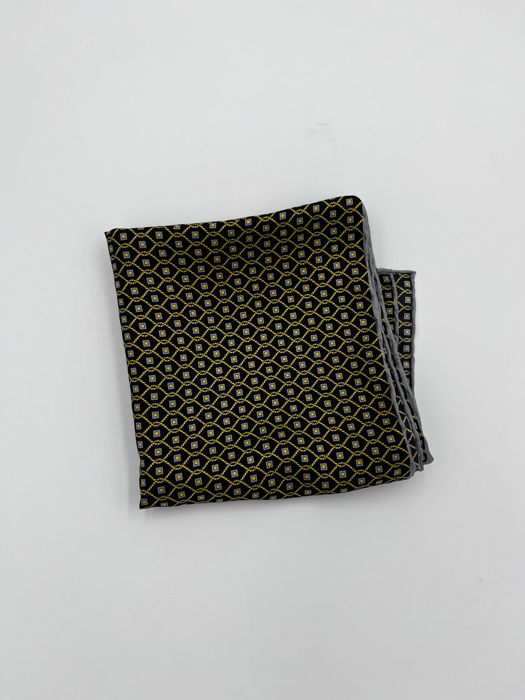 Sort neckertie med kæder
