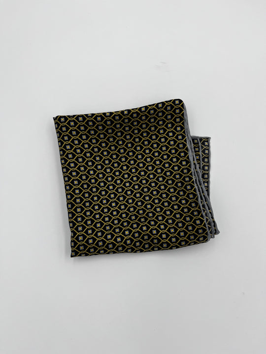 Sort neckertie med kæder