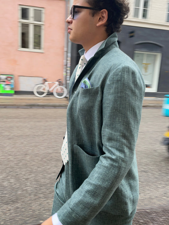 Overshirtsuit STEVE/SHELBY - Grøn/Defino