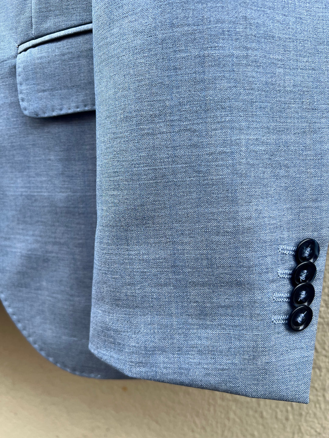 Baby blue men's suit