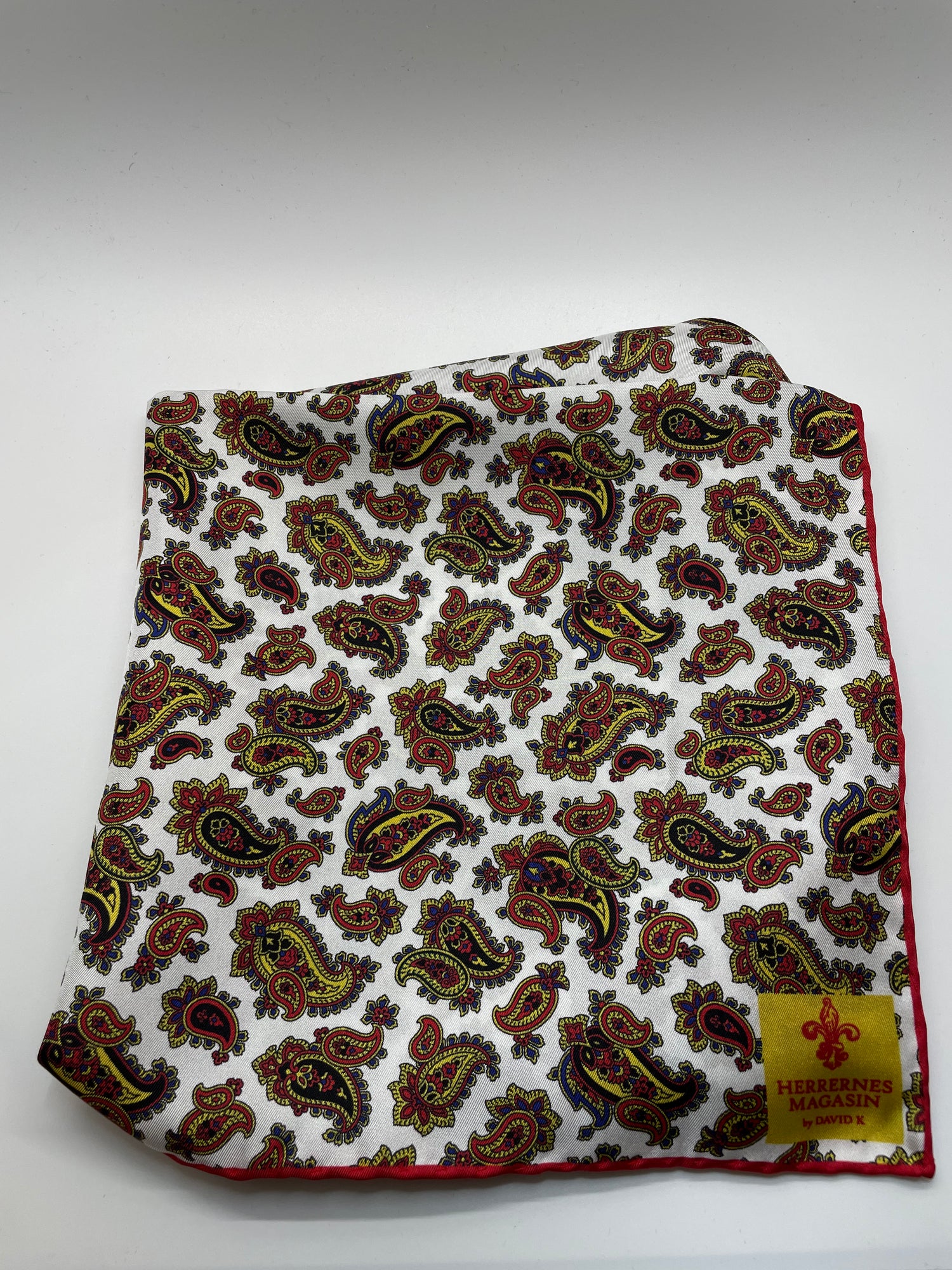 Hanky-Paisley/Red/White