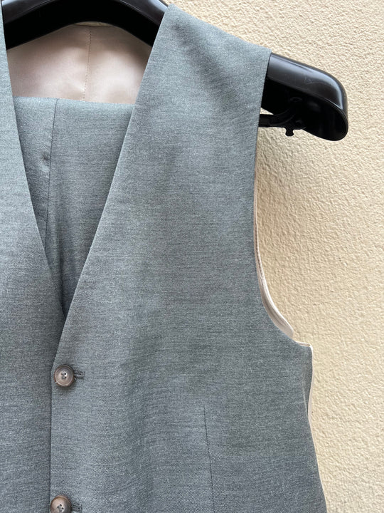 Petroleumsgrøn herrejakkesæt - Klassisk slim fit